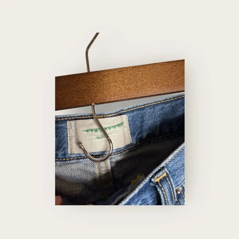 Everlane The Summer Slouch Jean Indigo Mist Size 26
